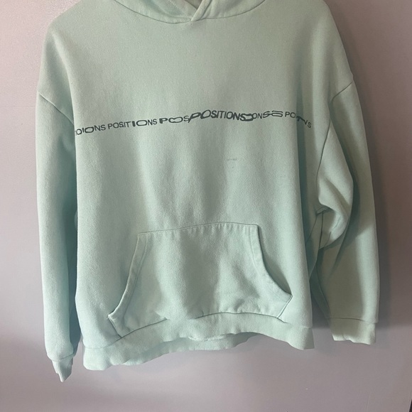 SOLD Ariana Grande Positions Mint Hoodie - Picture 9 of 11